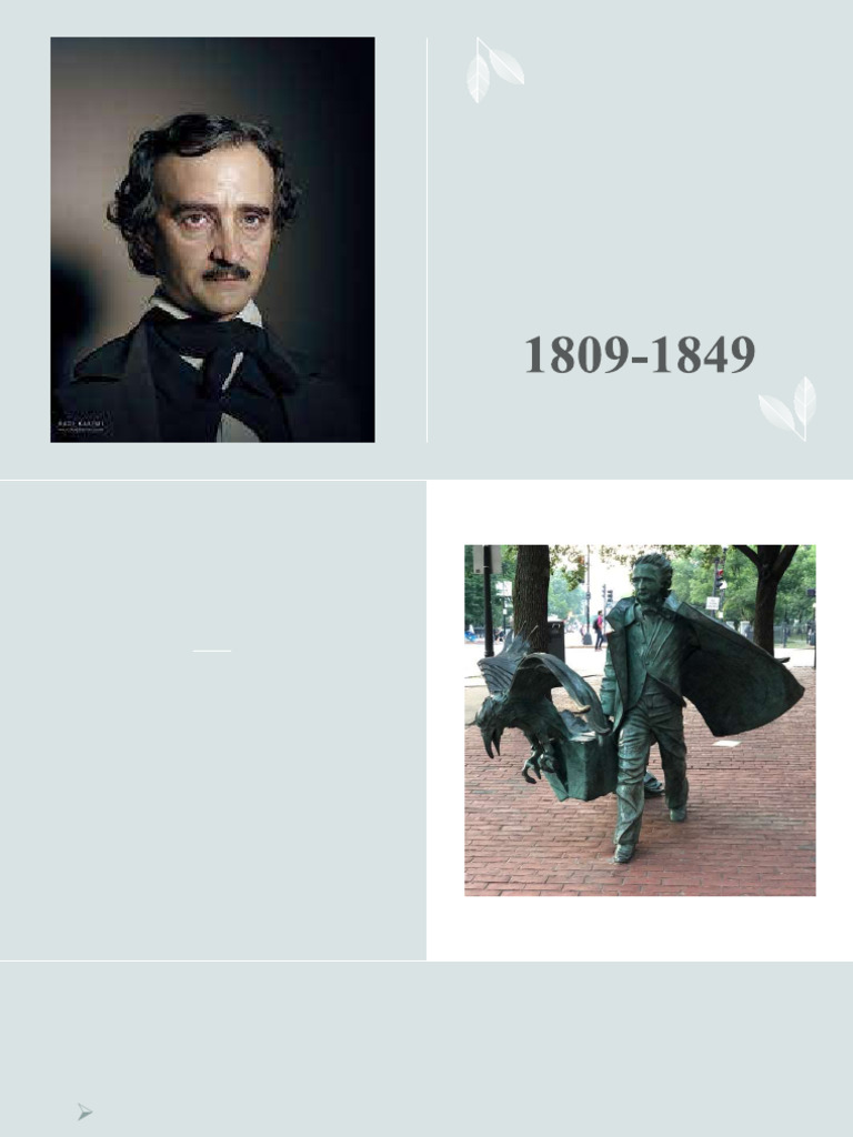 Edgar Allan Poe - Presentation | PDF | Edgar Allan Poe