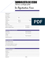 TDC Registration Form