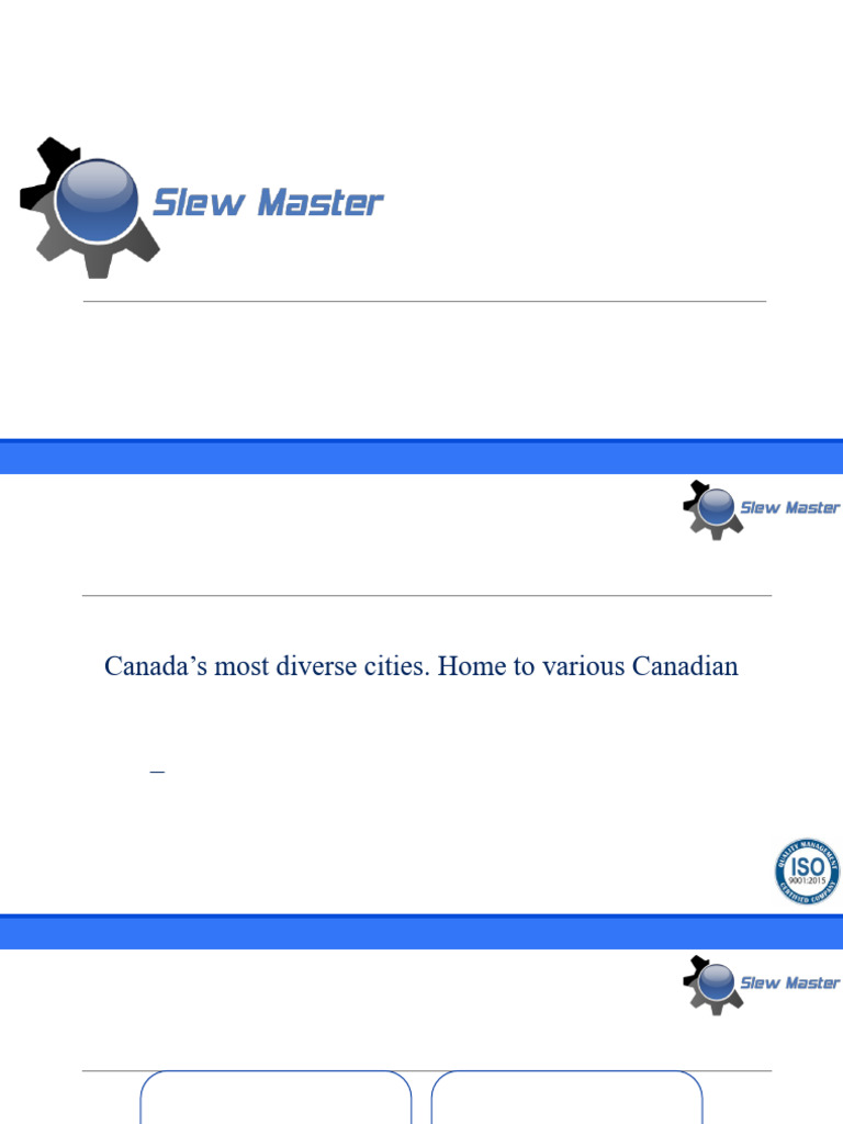 Slewmaster Inc | PDF