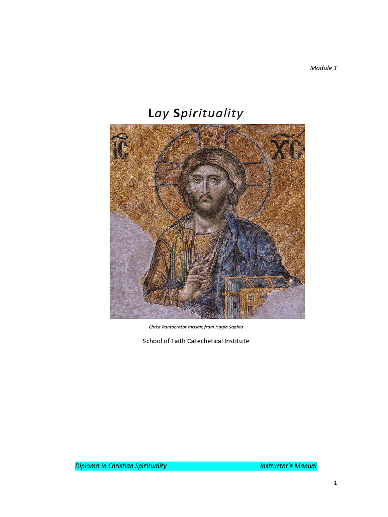Lay Spirituality: A Vocation Guide | PDF | Catholic Church | Eucharist