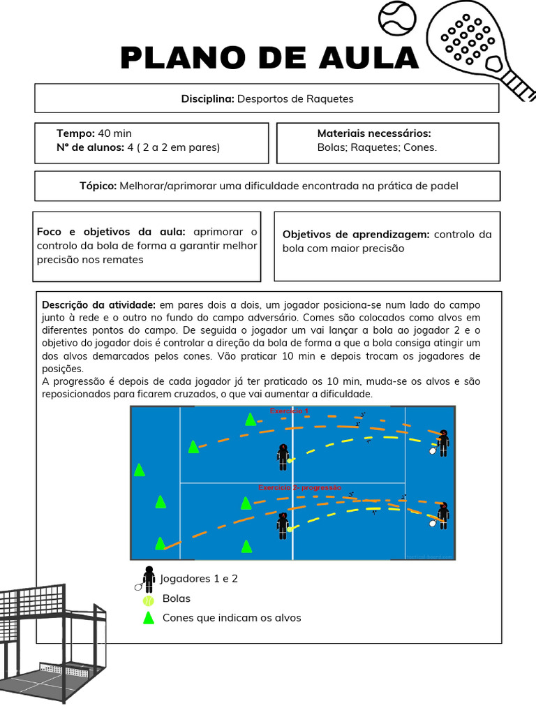 Plano Padel | PDF