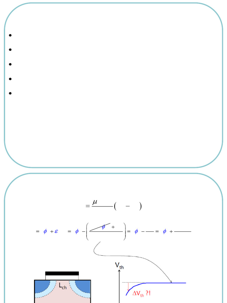 Advanced MOSFET Concepts Explained | PDF | Electrical Components ...