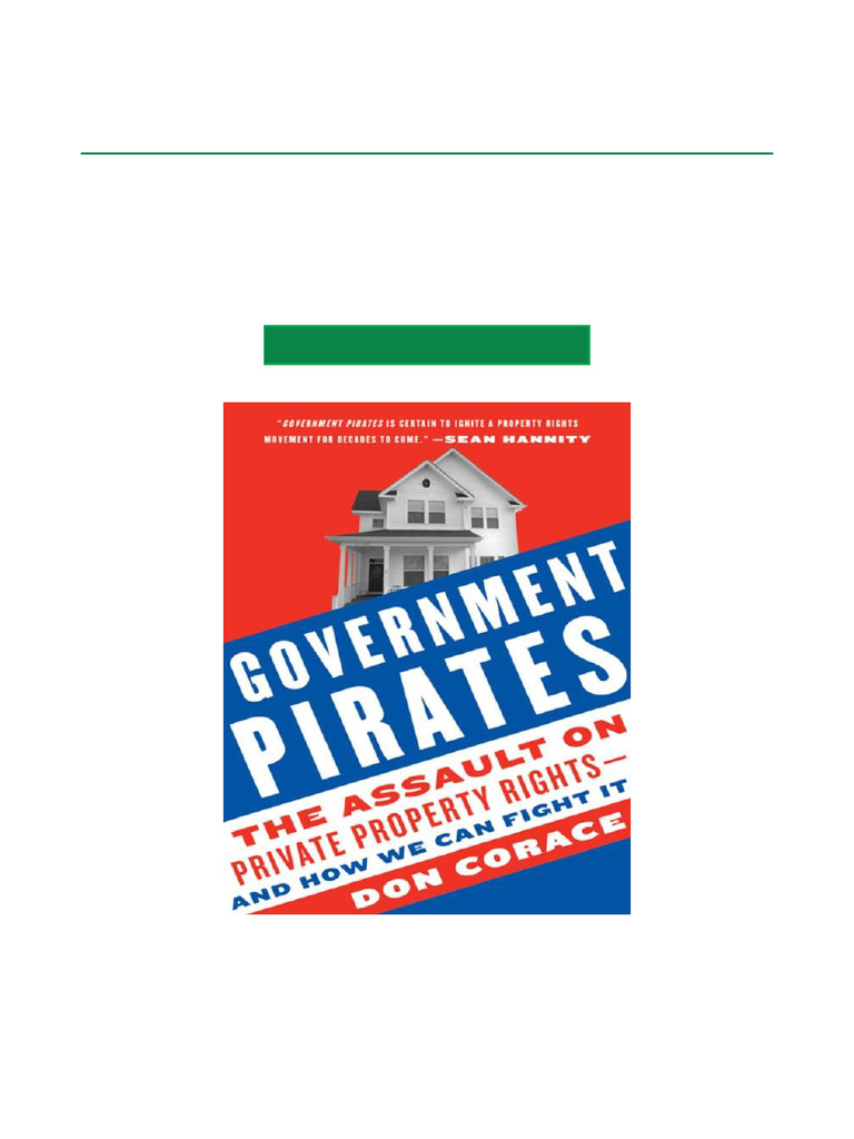 View Government Pirates The Assault On Private Property Rightsand How ...