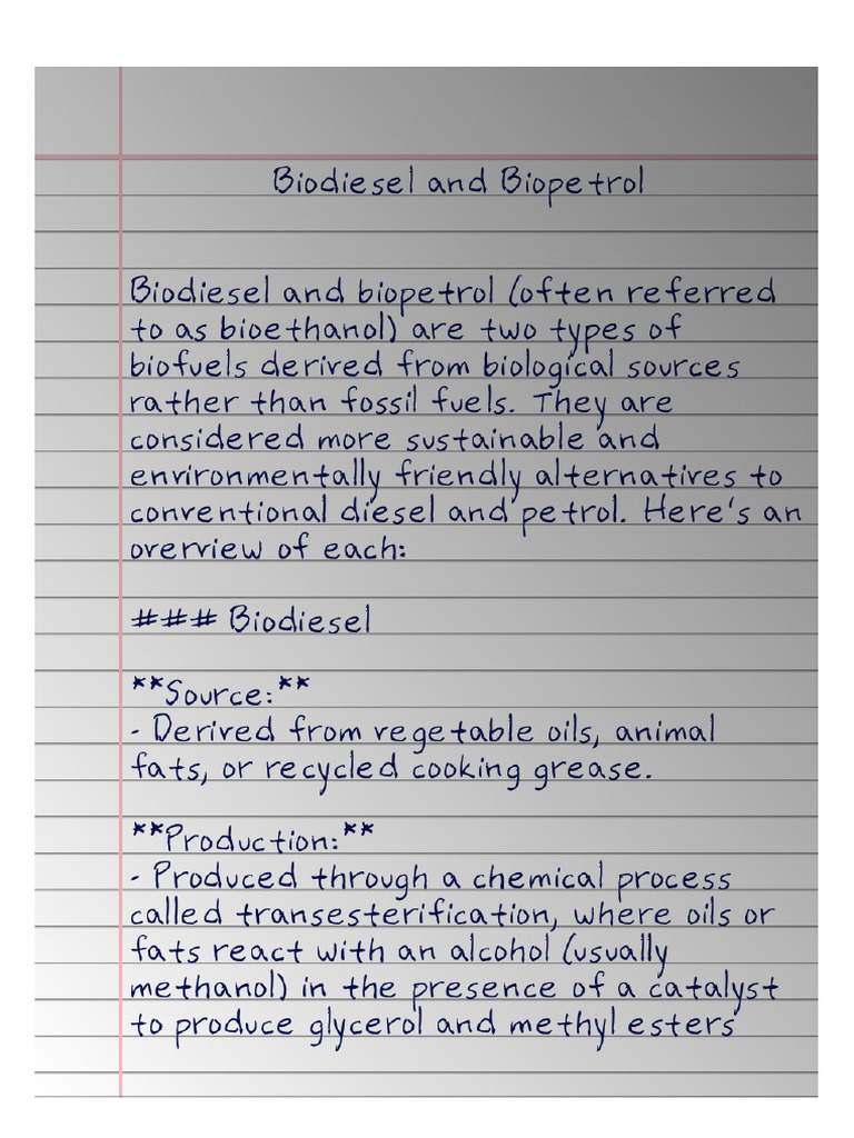 Biodiesel and Biofuels | PDF