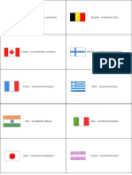 Pays Et Nationalités - Flashcards