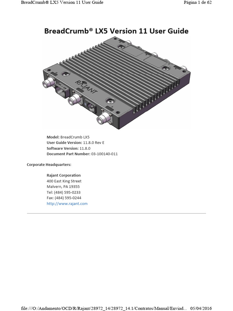 LX5 Manual | PDF | Computer Network | Usb