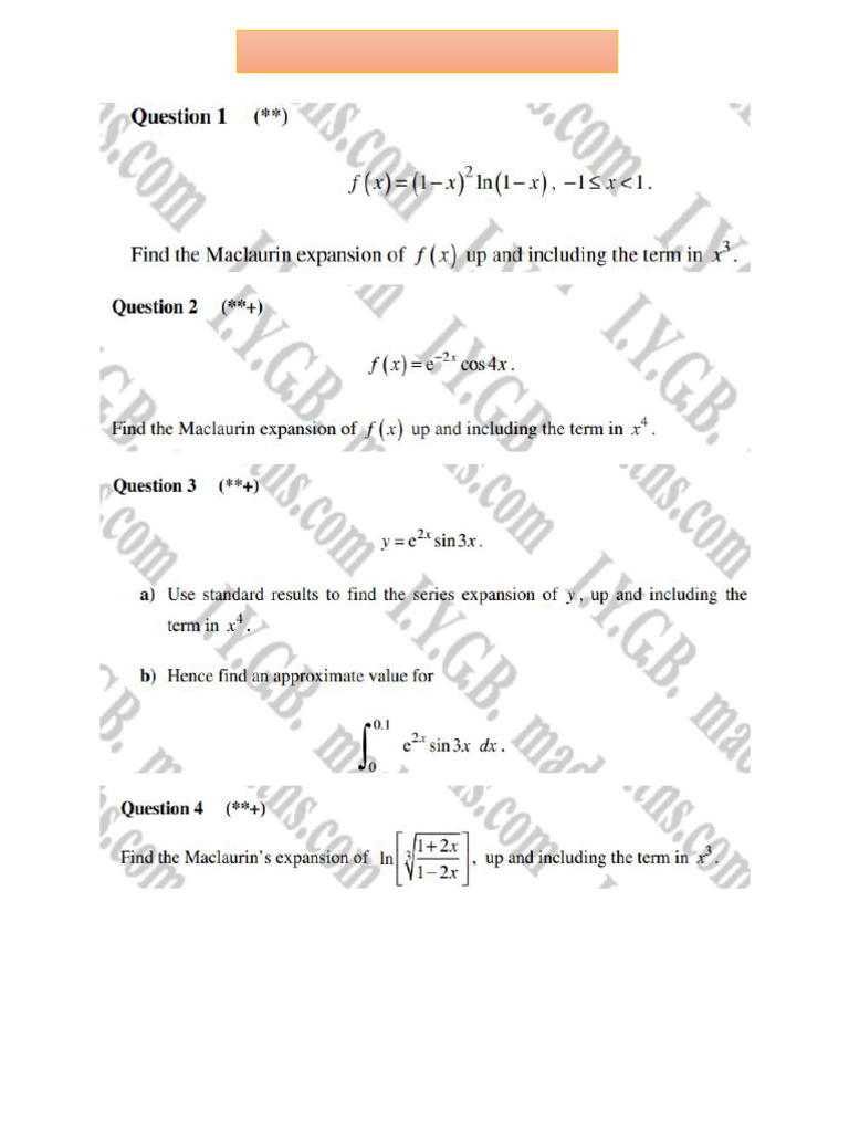 Maths Test | PDF
