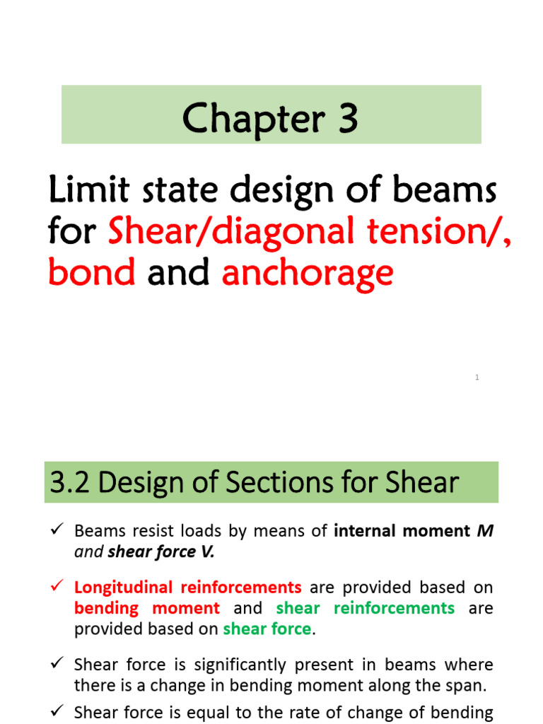 Shear Design in Reinforced Beams | PDF | Bending | Beam (Structure)