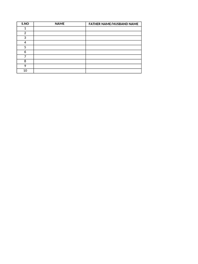Society Members Details Format | PDF