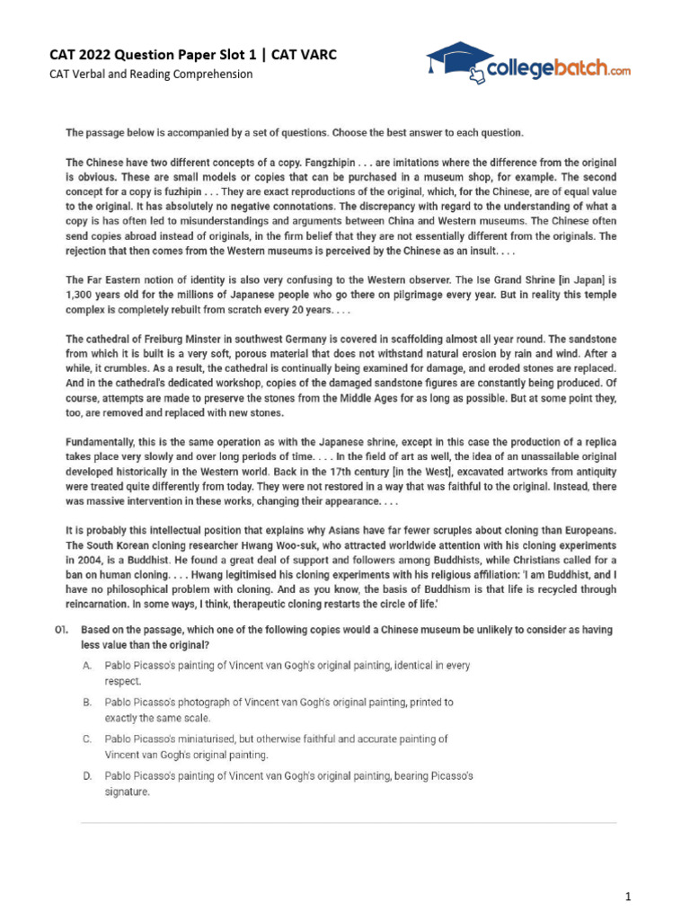 CAT 2022 QUESTION PAPER DOWNLOAD visual data 4