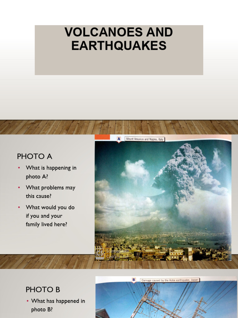 2. Volcanoes and Earthquakes | PDF