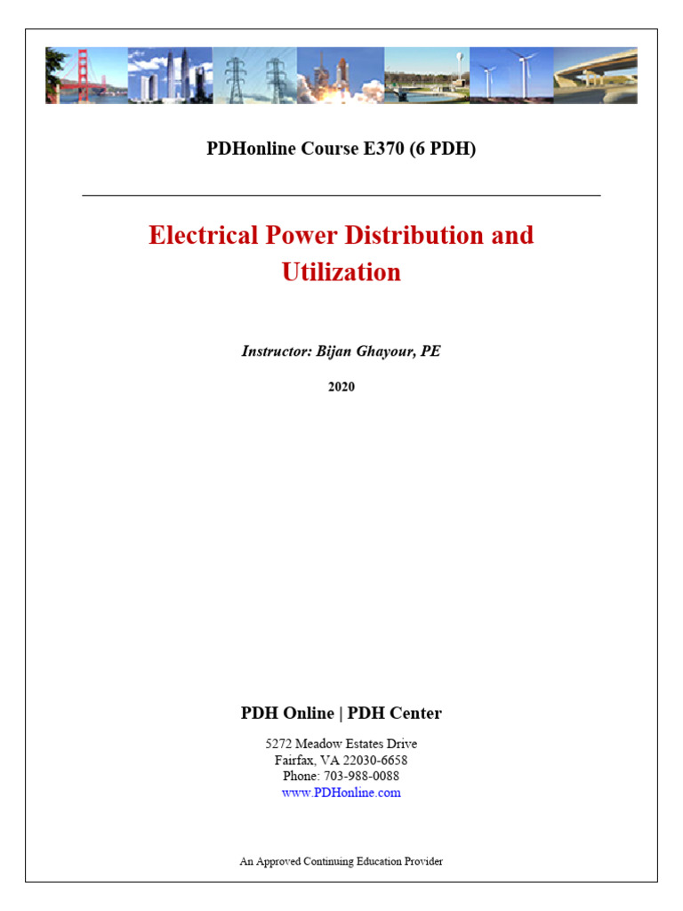 Electrical Power Distribution Course | PDF | Transformer | Electric ...