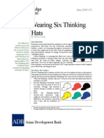 Wearing Six Thinking Hats