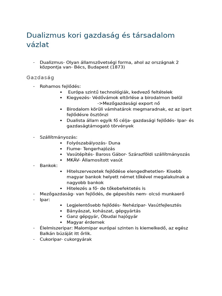 Dualizmus 20gazd. 20t C3 A1rs. 20v C3 A1zlat | PDF