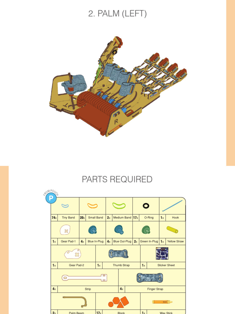 Left-Hand Mechanical Gripper Assembly Guide | PDF