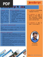 Javascript Note by Vikas Kadakkal