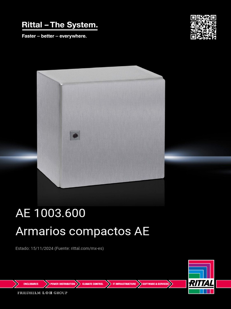 Armarios Compactos AE 1003.600 de Acero Inoxidable | PDF