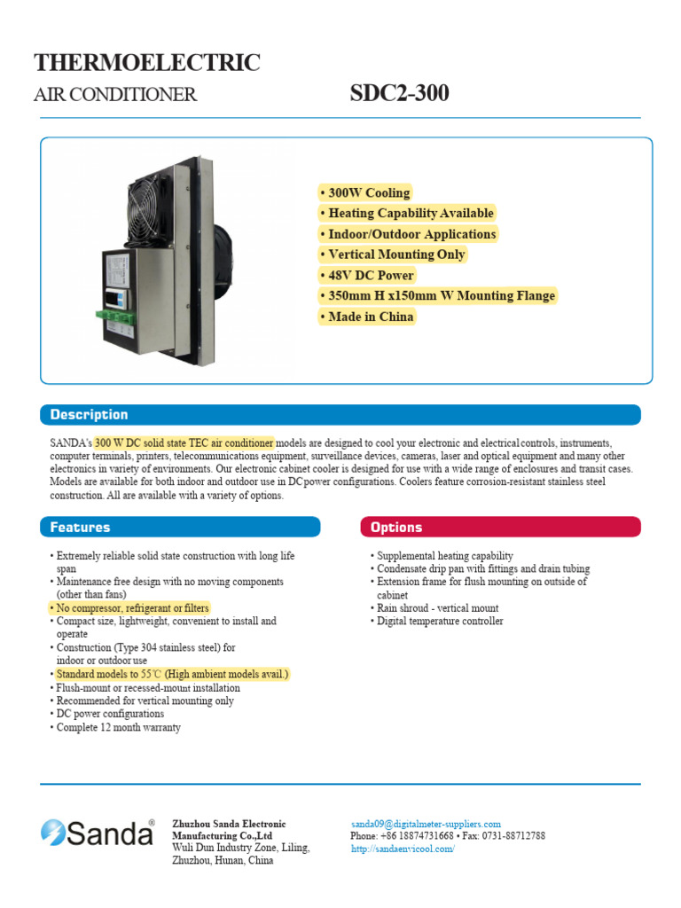 1.TEC Air Conditioner SDC2-300-QUERIES | PDF | Air Conditioning ...