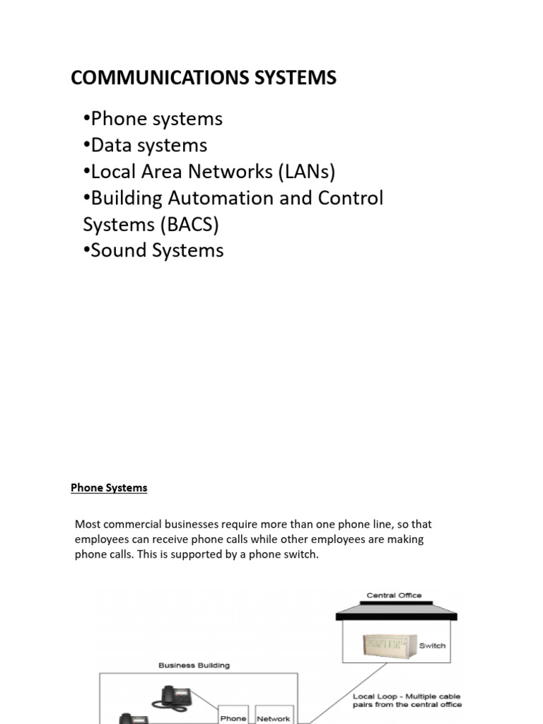 Building Automation Communication Systems | PDF | Building Automation ...
