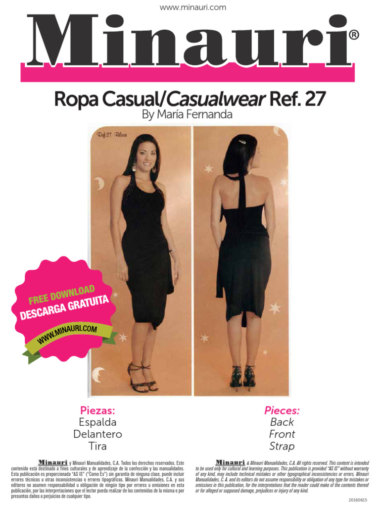 Manual de Confección de Ropa Casual | PDF