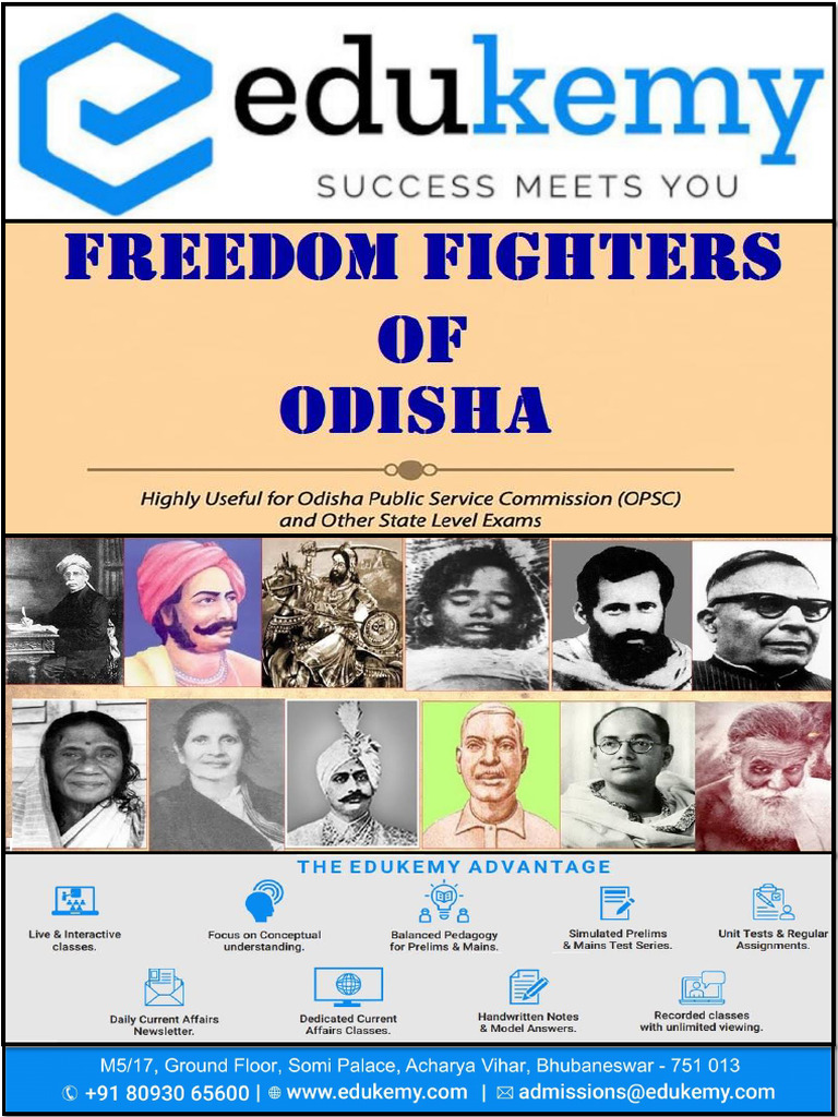 Eminent Freedom Fighters of Odisha | PDF | Indian Nationalism | Indian ...