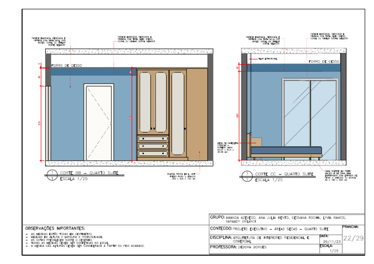 Projeto Interiores-Model QUARTO BB-CC | PDF