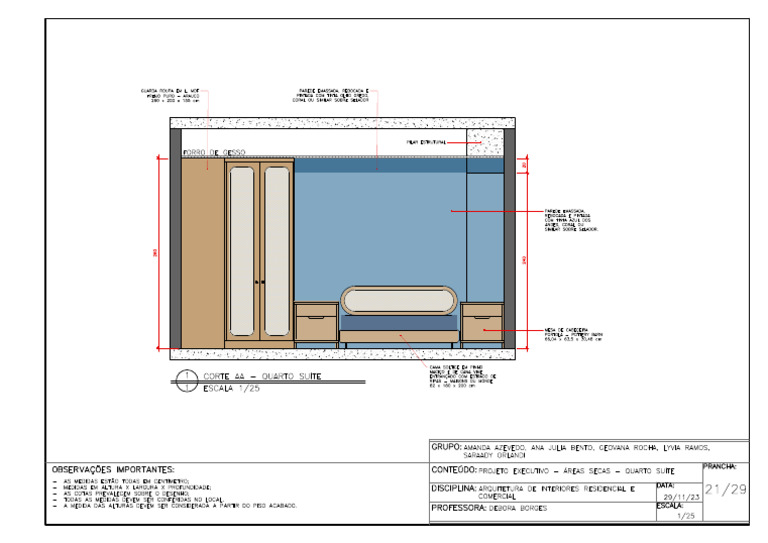 Projeto Interiores-Model QUARTO AA | PDF
