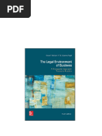 Ebook PDF) The Legal Environment of Business, A Managerial