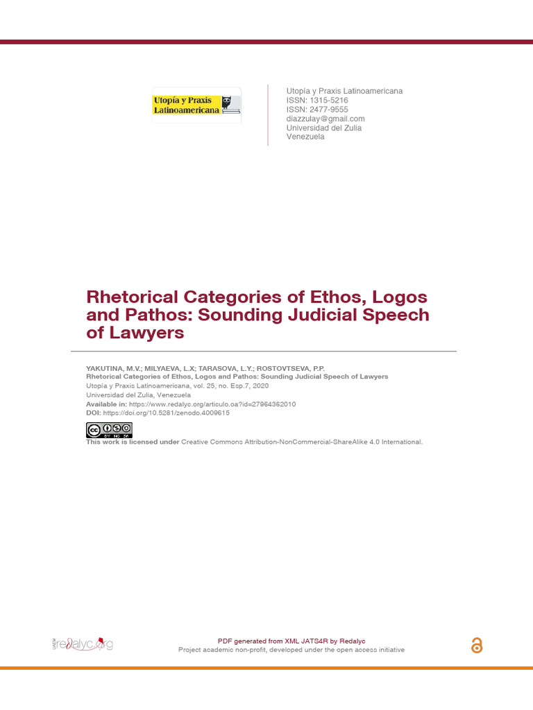 Rhetorical Analysis of Judicial Speech | PDF | Rhetoric | Logos