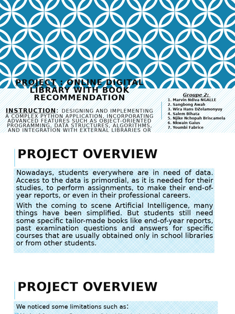 FinalProjectPresentation G2 | PDF | Object Oriented Programming | Databases