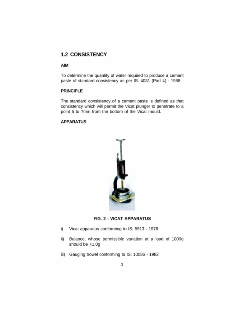 Consistency Test | PDF