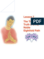 Lesson 7 The Timeless Truth (Part 2) - Noble Eightfold Path
