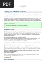 Download Adding Linux to the Vista Boot Loader Using EasyBCD by HMaSN SN8444316 doc pdf