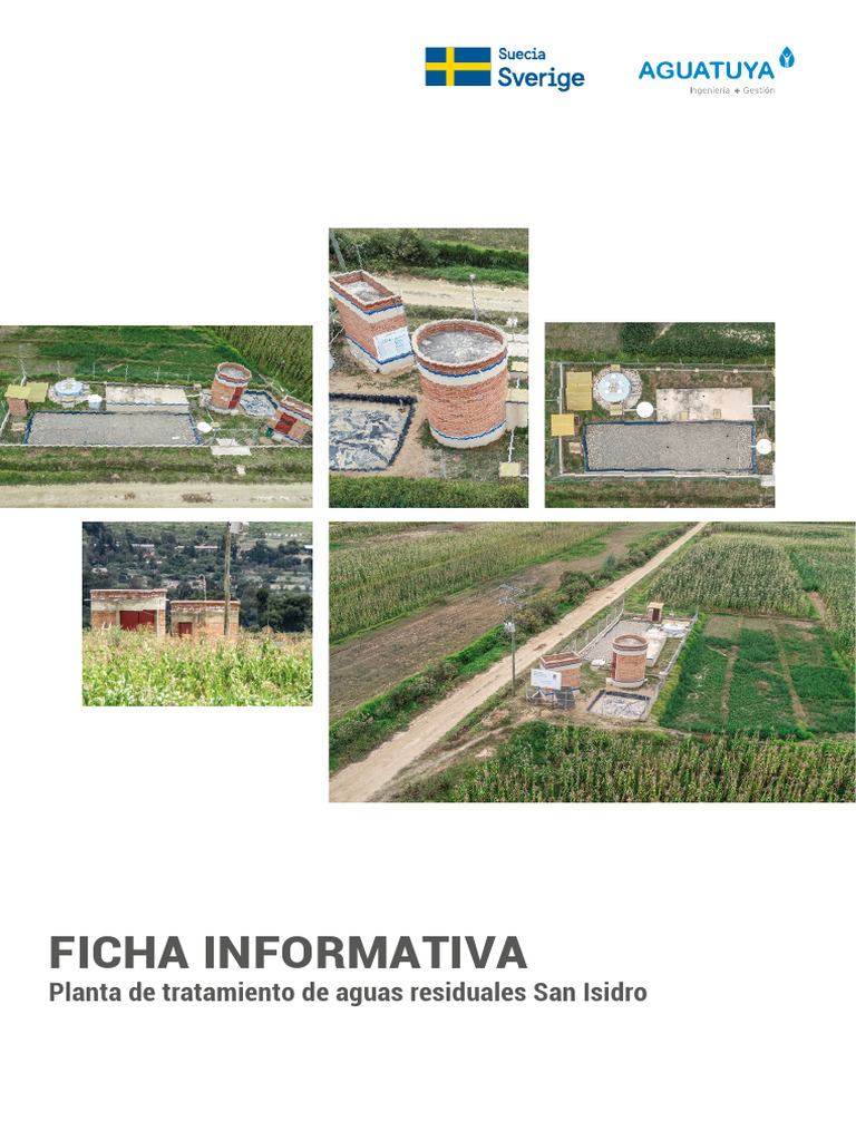 Ficha Informativa: Planta de Tratamiento de Aguas Residuales San Isidro ...