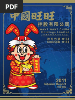 Want Want 2011 Half Year Annual Report