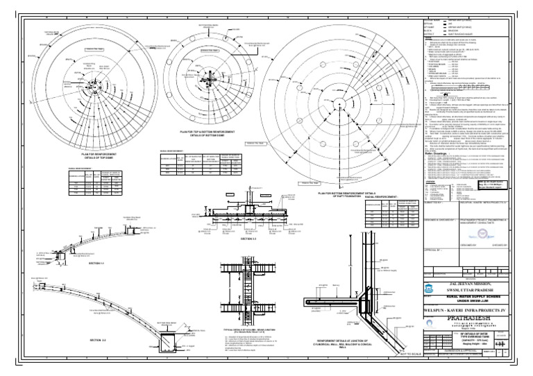 RF Details for 375KL OHT Design | PDF | Concrete | Structural Engineering