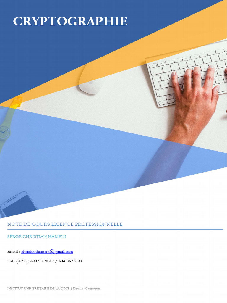 Introduction à la Cryptographie | PDF | Ingénierie de la sécurité ...