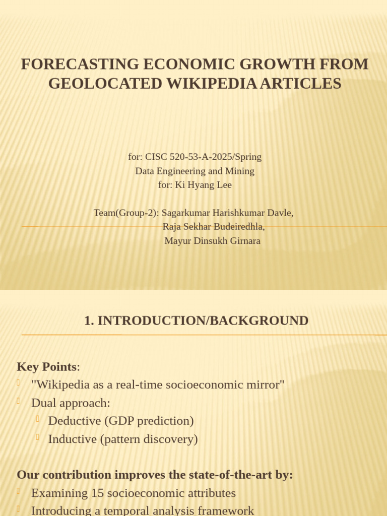 Final Presentation | PDF