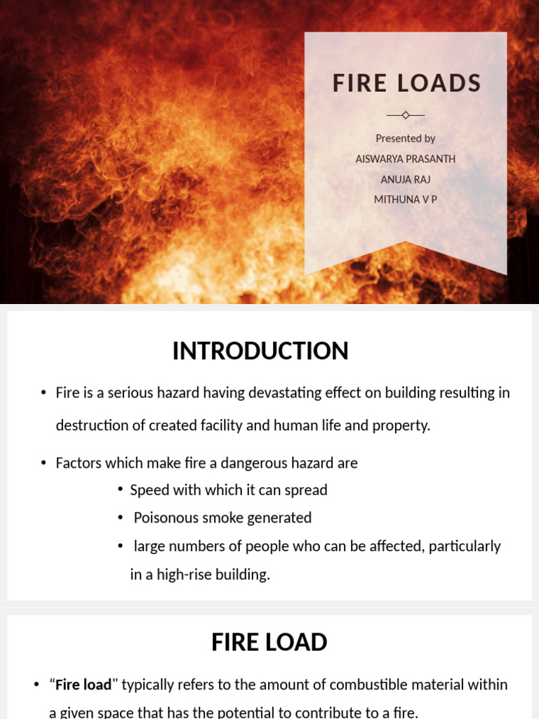 Understanding Fire Loads and Protection | PDF | Fires | Firefighting
