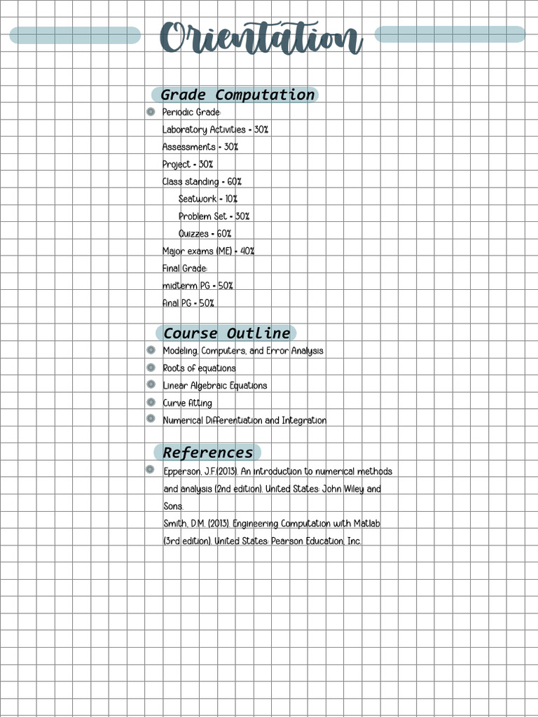 Numerical Methods and Analysis Notes | PDF