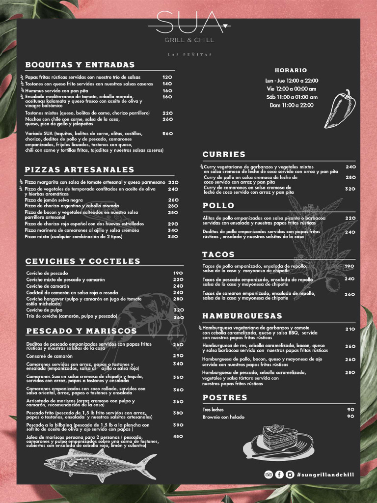 Menu de Comida - Compressed | PDF