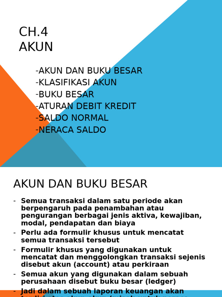 CH 4 Akun | PDF