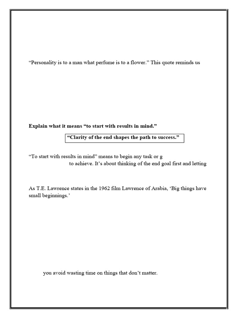 Integrated Personality Development Course Pdf