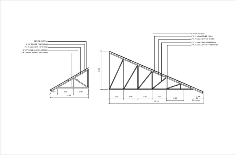 Ribtype Roofing Structural Components | PDF