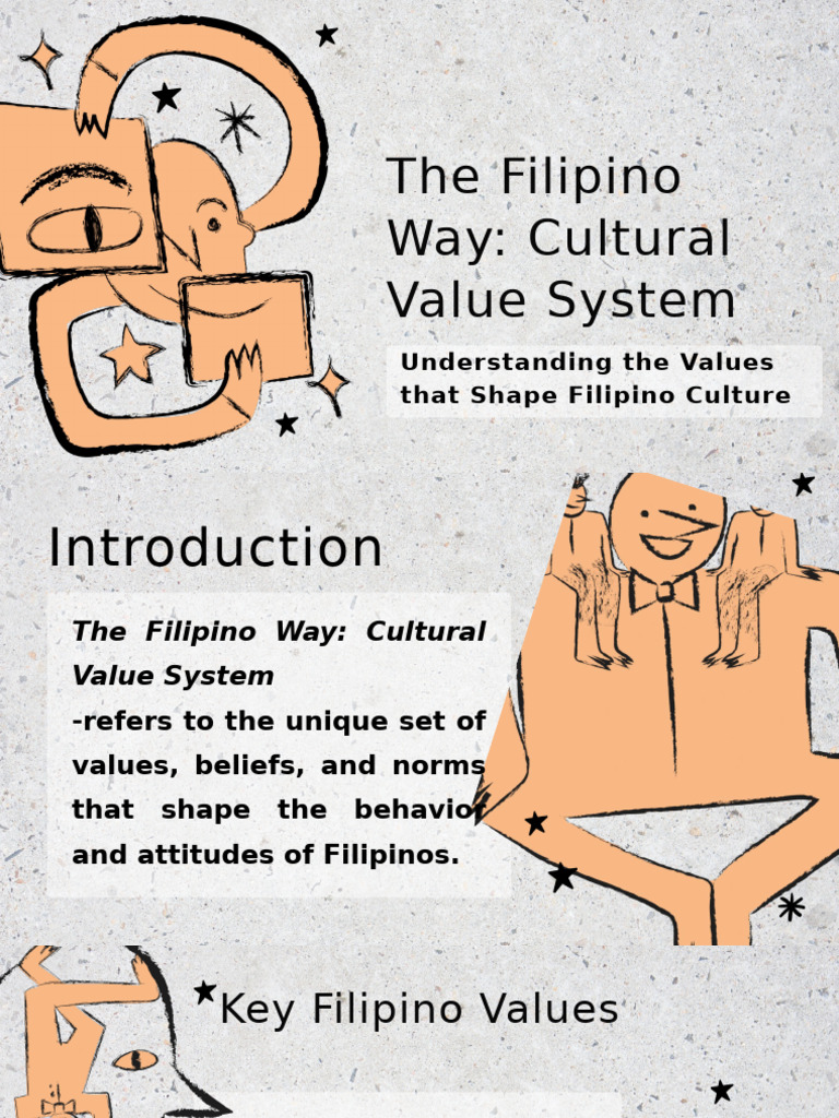 The Filipino Way - Cultural Value System | PDF