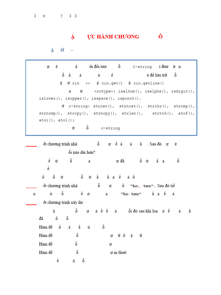Ky Thuat Lap Trinh - Slides - Practices-Chapter-4 | PDF