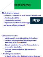 Semen Analysis (Seminal Cytology, Sperm Count