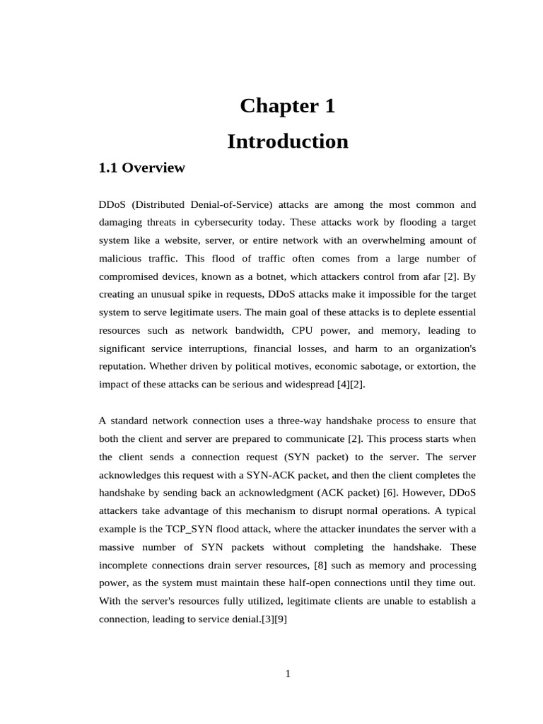Final Thesis 29.01.2025 | PDF | Denial Of Service Attack | Transmission ...