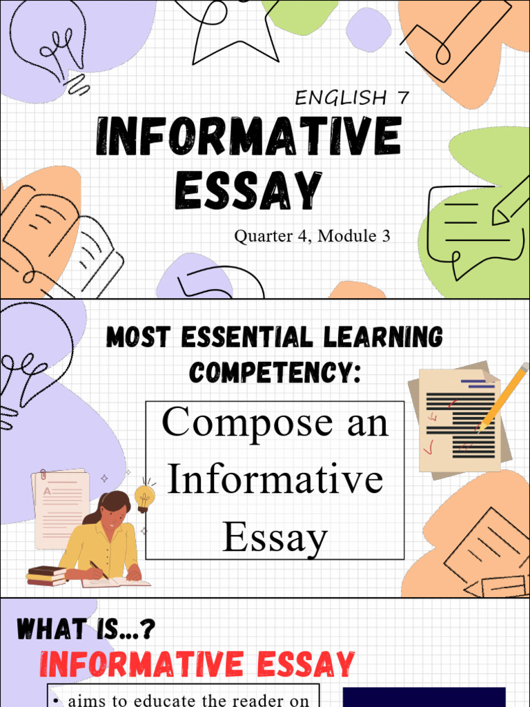 Types of Informative Essays Explained | PDF | Psychological Resilience ...