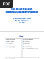 Cell - Based IC Design, Implementation and Verification